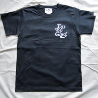 I’m So Glad TEE B BLK