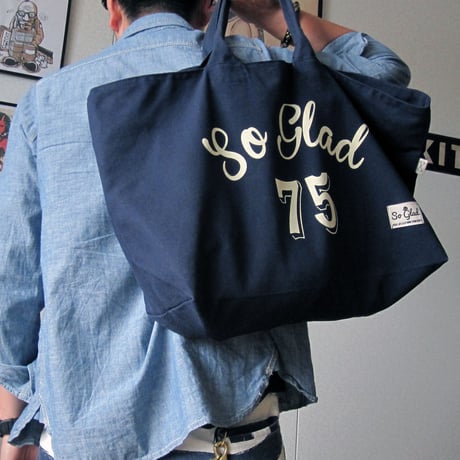 So Glad ZIP TOTEBAG Navy