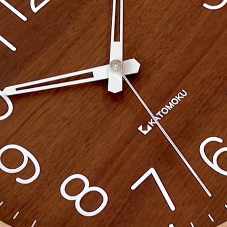 【名入れ付き】【予約商品】※5月中に出荷 KATOMOKU muku clock 2 ビーチ km-73NA 木製 掛け時計