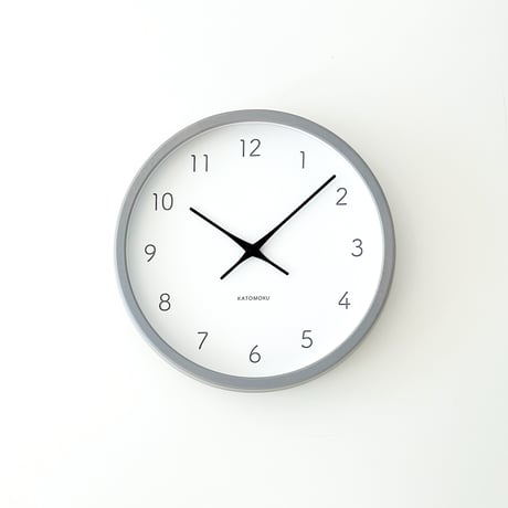 【名入れ付き】 KATOMOKU muku clock 7 ナチュラル km-60GR木製 掛け時計
