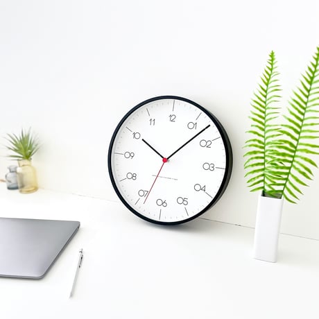 Lemnos Riki Clock ｜ WR20-02 ｜ 電波式掛け時計（電波時計