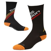 Transition Bikes Wool Socks "Split Logo/ Sunset Fade"
