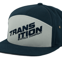 Transition Bikes  7 Panel Strapback Navy