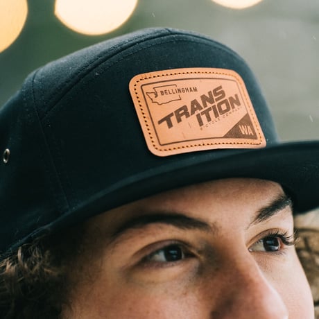 Transition BHAM Leather Patched 7-Panel Hat