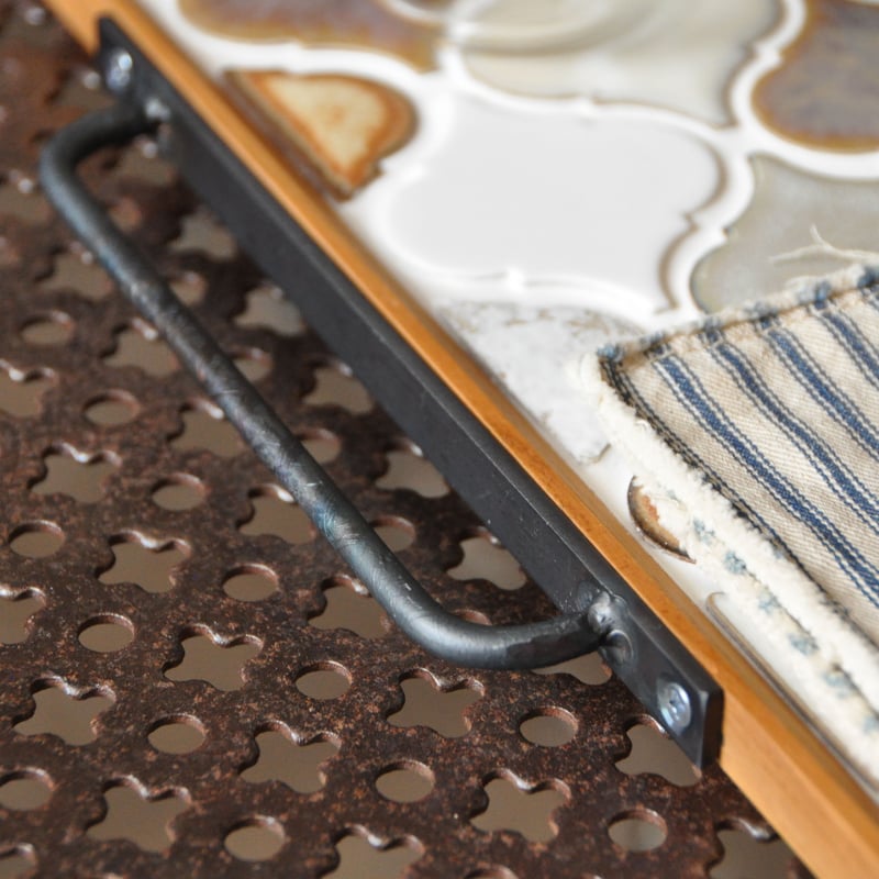 コラベルタイル トレー（キャラメルホワイト） | アイアンクラフト