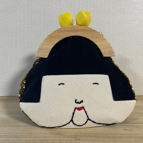 ずんこ♪❤ガマ口バッグ 7寸角型2wayがま口バッグ 小紋工房