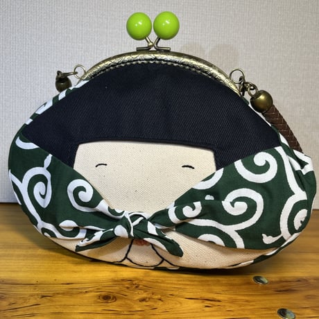 福を呼ぶ ふくこさん がまぐち