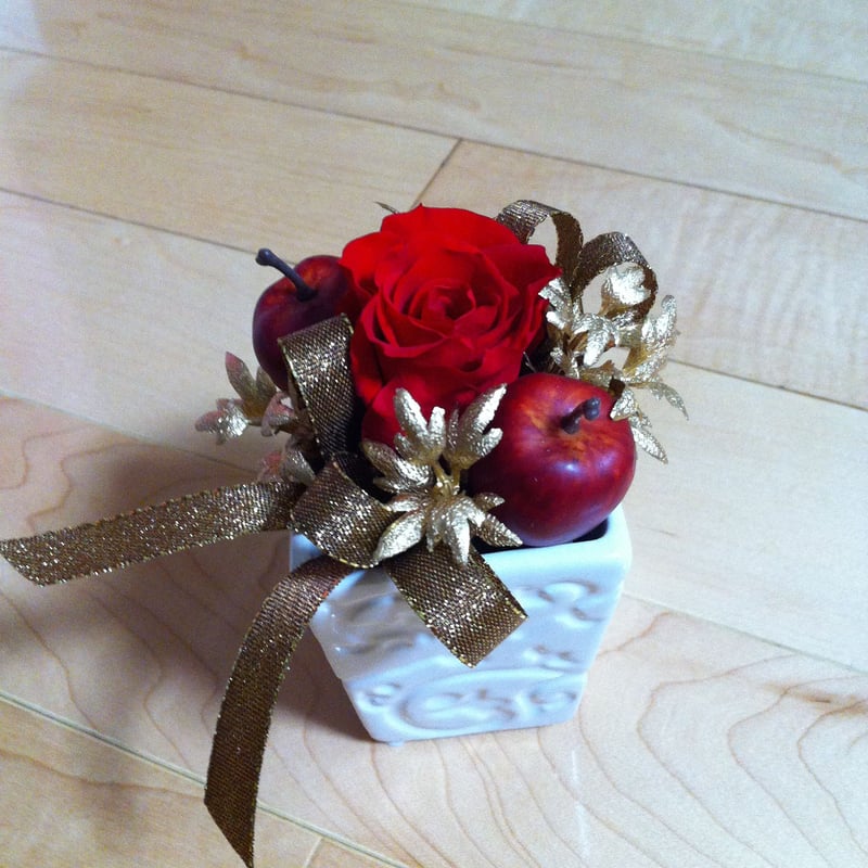 商談中 プリザーブドフラワーアレンジNo.192 クリスマスアレンジ1