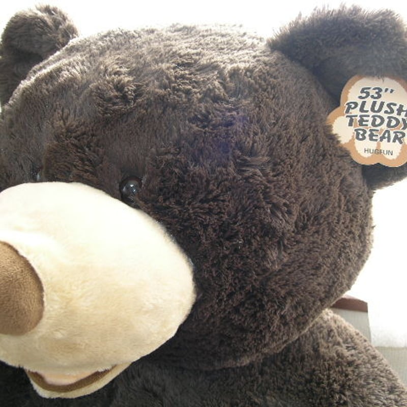 新品☆PLUSH TEDDY BEAR 135cm コストコ くまぬいぐるみ 【ダーク