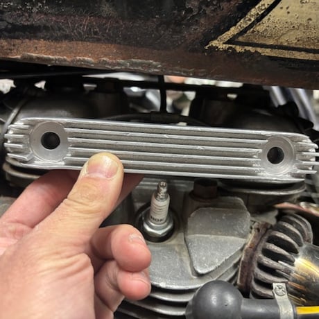 WEBCO FINNED OIL COOLER for TRIUMPH 650 | Kraft