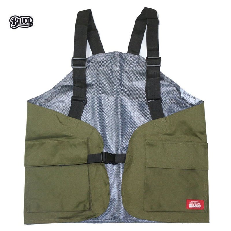 _*_様 BLUCO UTILITY VEST ブルコ ユーティリティ ベスト BLUCO ブルコ ユーティリティ ベスト UTILITY -VEST SOLID Black