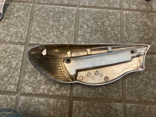 66-'68 TRIUMPH EMBLEM 左右セット『本物』 | KraftyTokyo