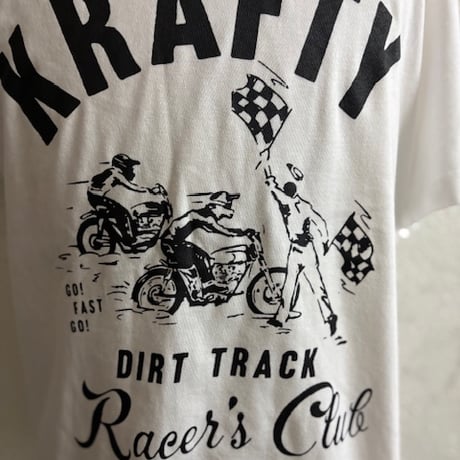 kraftyOriginal Racer's Club-T WHT