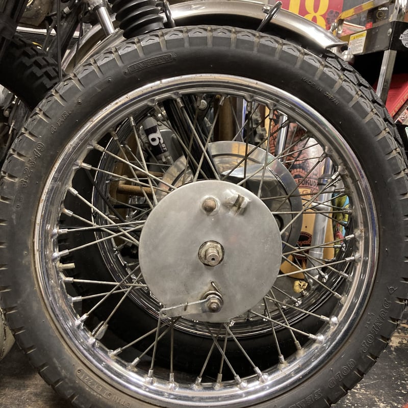 1959-1965 TRIUMPH DRUM,RIM,VINTAGE DUNLOP K77