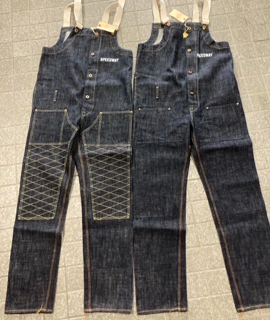 パンツ THE SPEEDWAY W-KNEE DECKPANTS INDIGO 36 THE SPEEDWAY W-KNEE DECKPANTS INDIGO and LIMITE