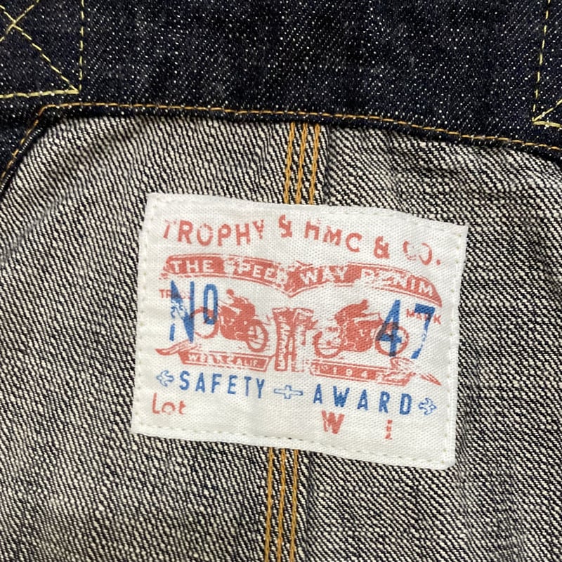 THE SPEEDWAY W-KNEE DECKPANTS INDIGO and LIMITE