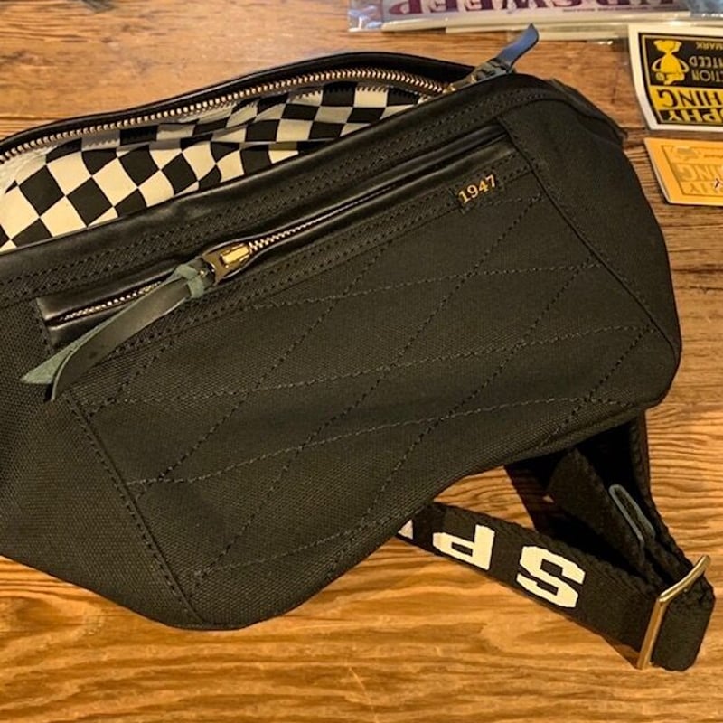 トロフィークロージング　THE SPEEDWAY RIDE BAG THE SPEEDWAY RIDE BAG BLK | KraftyTokyo