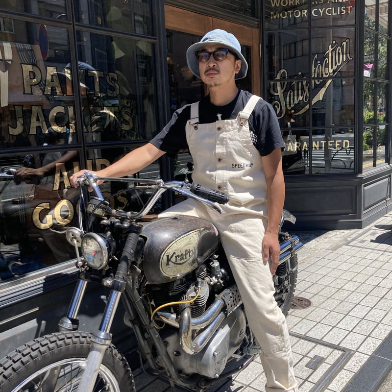 パンツ THE SPEEDWAY W-KNEE DECKPANTS krafty THE SPEEDWAY W-KNEE DECKPANTS 生成 | KraftyTokyo