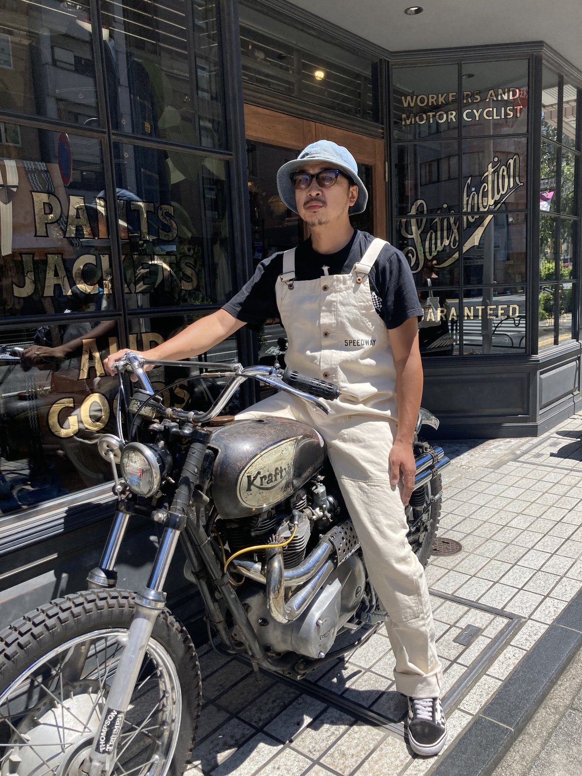 パンツ THE SPEEDWAY W-KNEE DECKPANTS krafty THE SPEEDWAY W-KNEE DECKPANTS krafty 【公式通販】