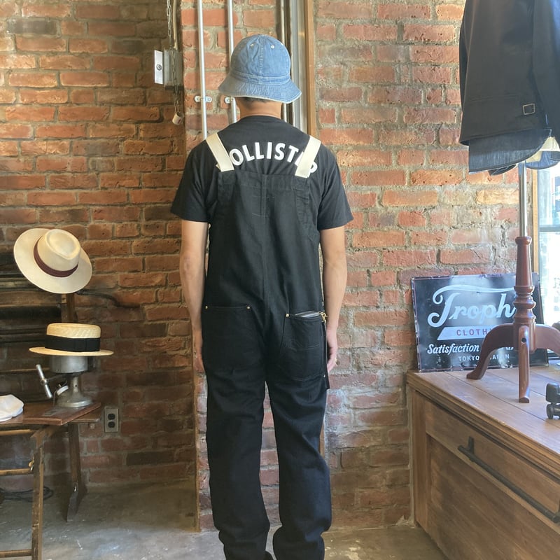 THE SPEEDWAY W-KNEE DECKPANTS BLK | KraftyTokyo