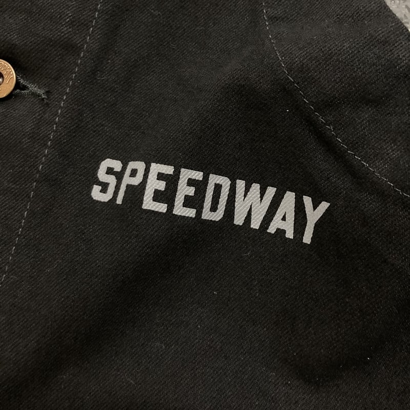 THE SPEEDWAY W-KNEE DECKPANTS BLK | KraftyTokyo