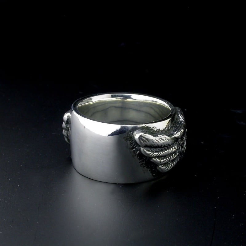 HMC FLYING WHEEL RING』ALL SILVER | KraftyTokyo