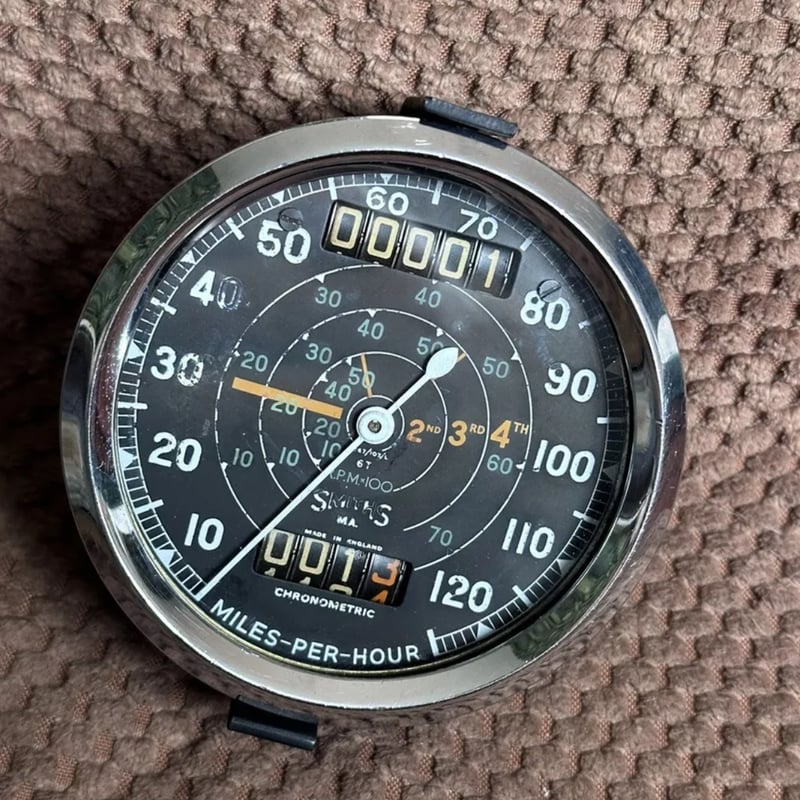 SMITHS CHRONOMETRIC SPEED METER 6T 動作確認済 | Kraf