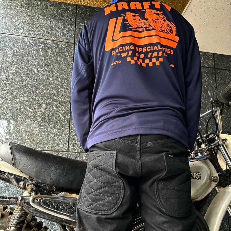 トロフィークロージング　THE SPEEDWAY W-KNEE DENIM TROPHY CLOTHING（トロフィークロージング） 1608 W Knee Narrow Dirt