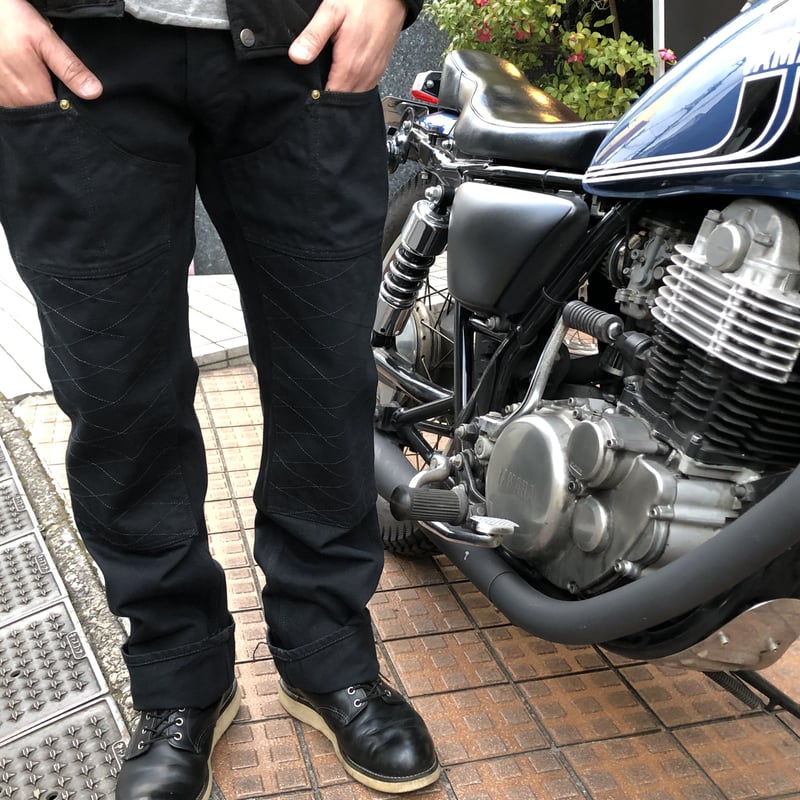 THE SPEEDWAY W-KNEE BLK | KraftyTokyo THE SPEEDWAY W-KNEE BLK | KraftyTokyo