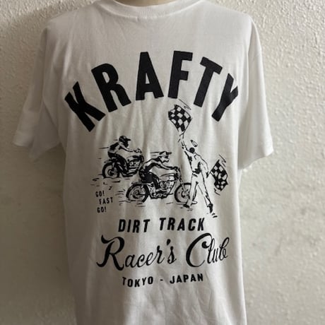 kraftyOriginal Racer's Club-T WHT