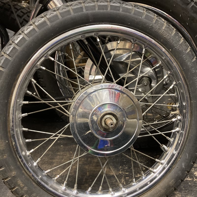 1959-1965 TRIUMPH DRUM,RIM,VINTAGE DUNLOP K77
