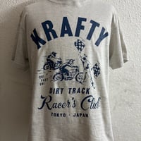 KraftyOriginal Racer's Club-T OATMEAL