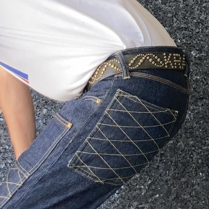 THE SPEEDWAY W-KNEE DECKPANTS INDIGO 36