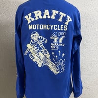 KraftyOriginal TIGER & STAR L/S ROYAL/OFF WHT