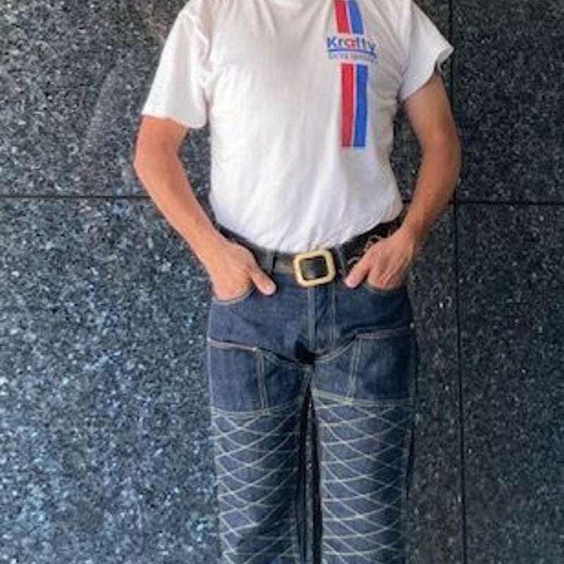 パンツ THE SPEEDWAY W-KNEE DENIM INDIGO 32 THE SPEEDWAY W