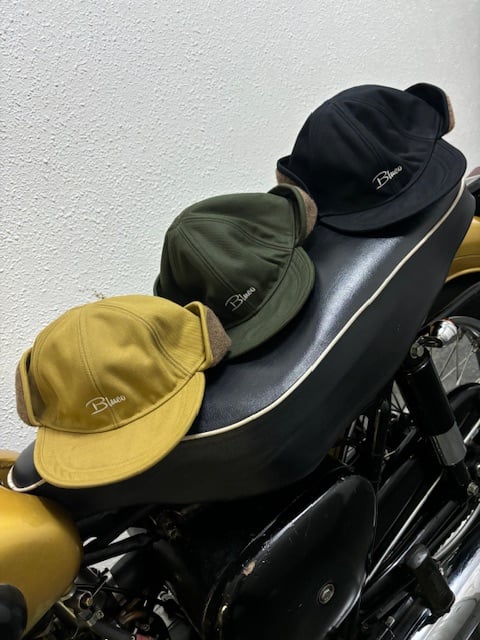 BLUCO EAR FLAP CAP BLK | KraftyTokyo