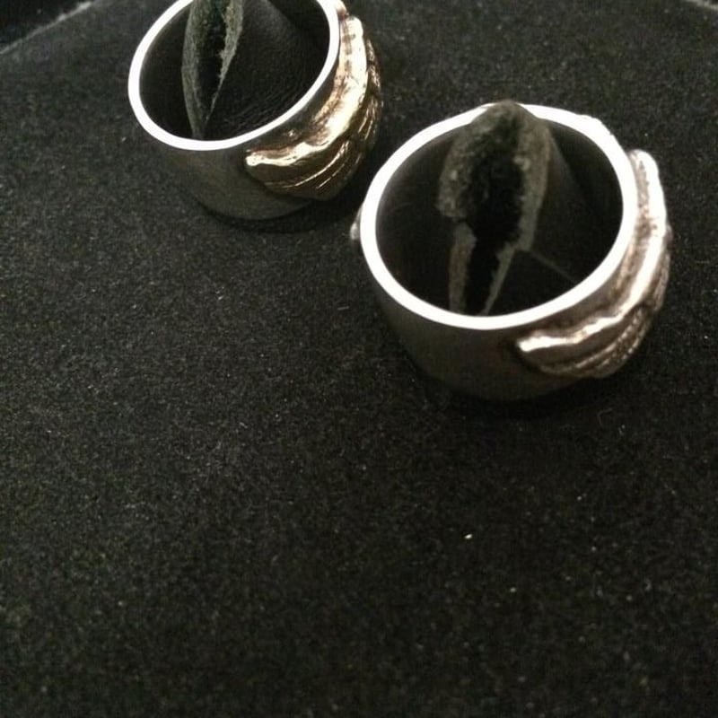 HMC FLYING WHEEL RING』BRASS x SILVER | KraftyT