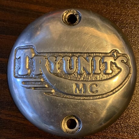 TRIUMPH SHELL 鋳鉄製 サインプレート アンティーク CATEGORY PARTS