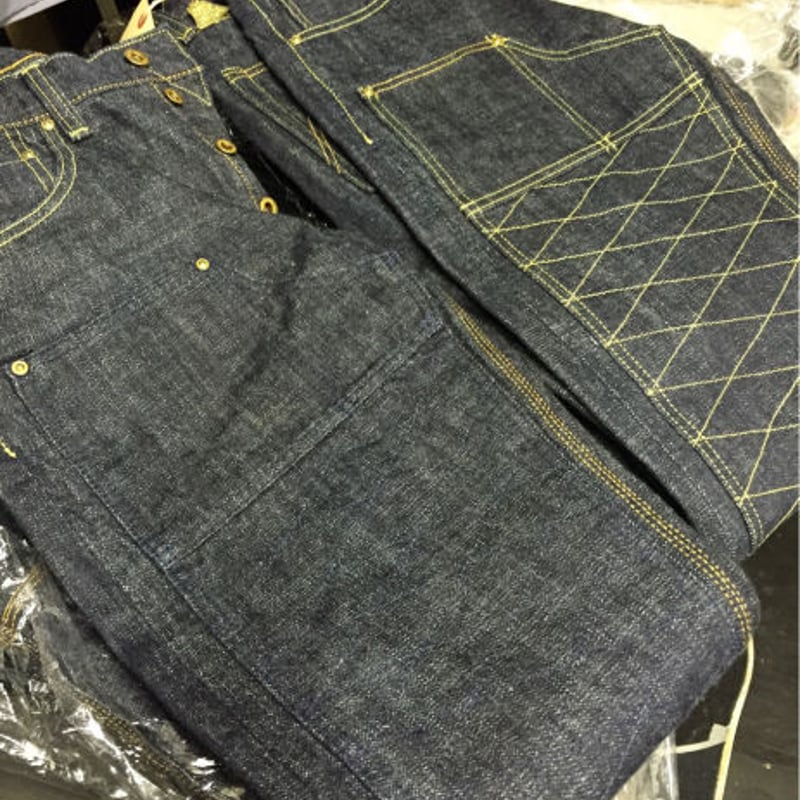 THE SPEEDWAY W-KNEE DENIM LIMITED | KraftyTokyo THE SPEEDWAY W-KNEE DENIM LIMITED | KraftyTokyo