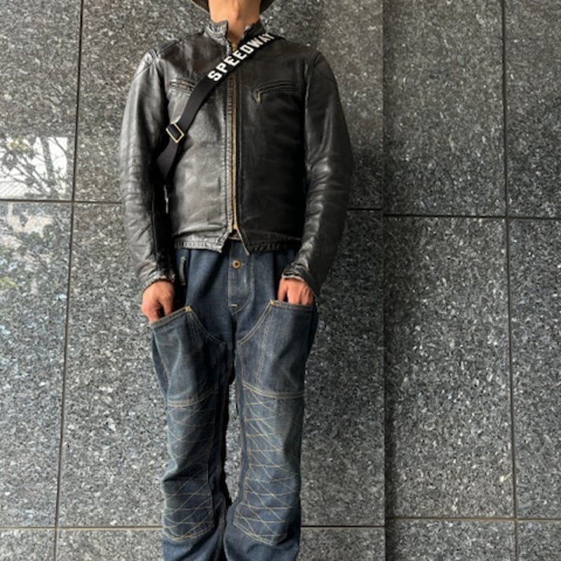 THE SPEEDWAY RIDE BAG BLK | KraftyTokyo