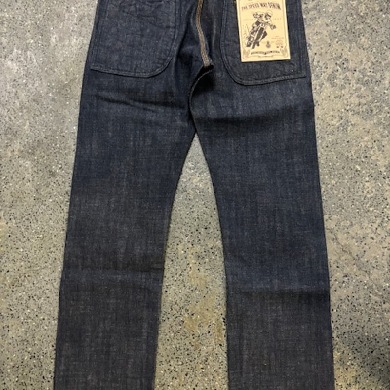 THE SPEEDWAY W-KNEE PRO INDIGO | KraftyTokyo THE SPEEDWAY W-KNEE PRO INDIGO | KraftyTokyo