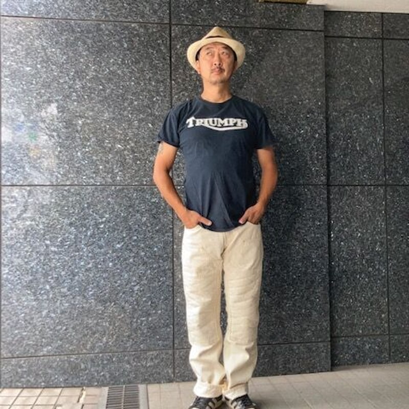 THE SPEEDWAY W-KNEE DENIM 生成り THE SPEEDWAY W-KNEE DENIM 生成り 予約受付中 残り8本!! | K