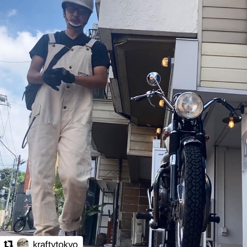 THE SPEEDWAY W-KNEE DECKPANTS 生成 | KraftyTokyo
