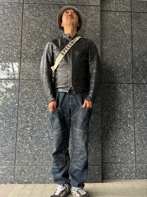 THE SPEEDWAY RIDE BAG 生成り | KraftyTokyo