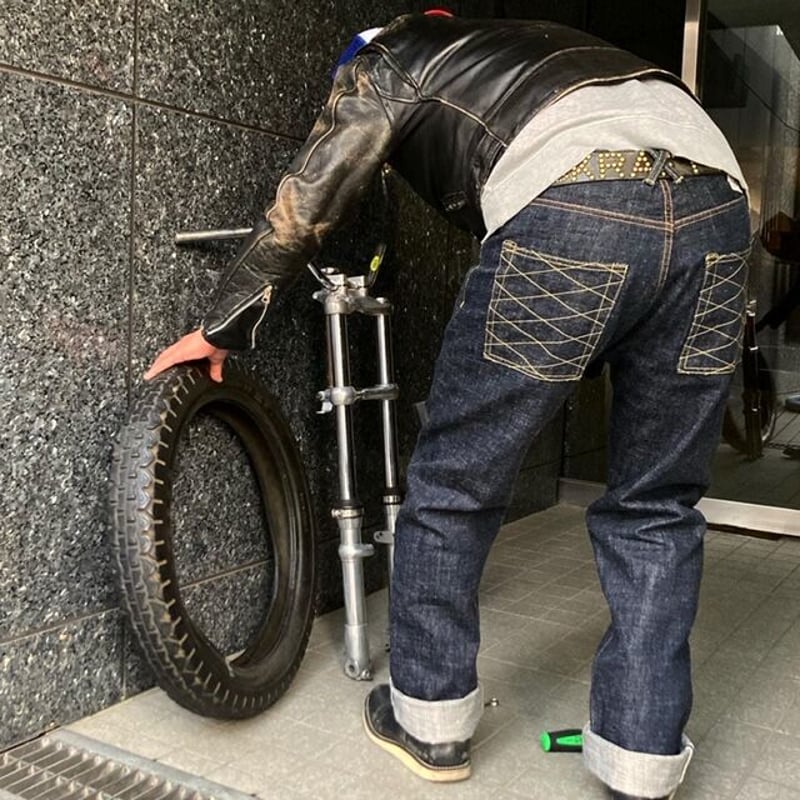 パンツ THE SPEEDWAY W-KNEE DENIM INDIGO 32 THE SPEEDWAY W-KNEE DENIM INDIGO 32