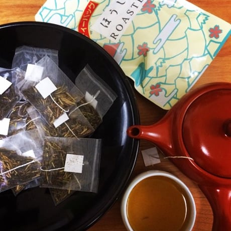 ほうじ茶リーフorティーバッグ| 静岡茶のギフト、深蒸し茶専門店 GREEN*TEA WORKSHOP