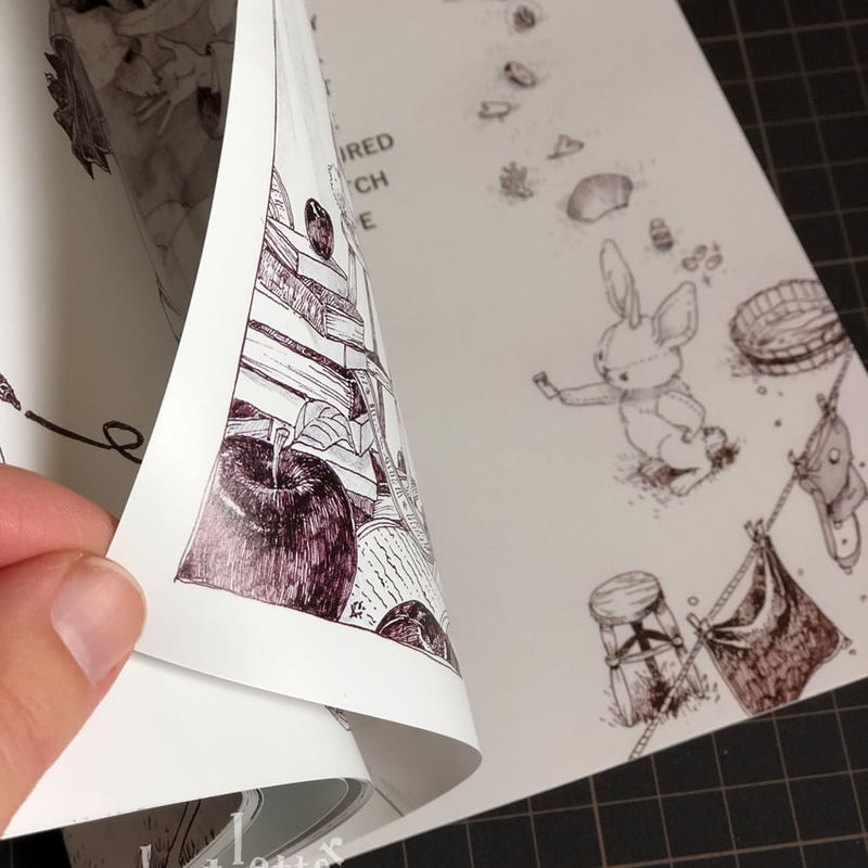 ペン画集】 drawing 2 | silent letter