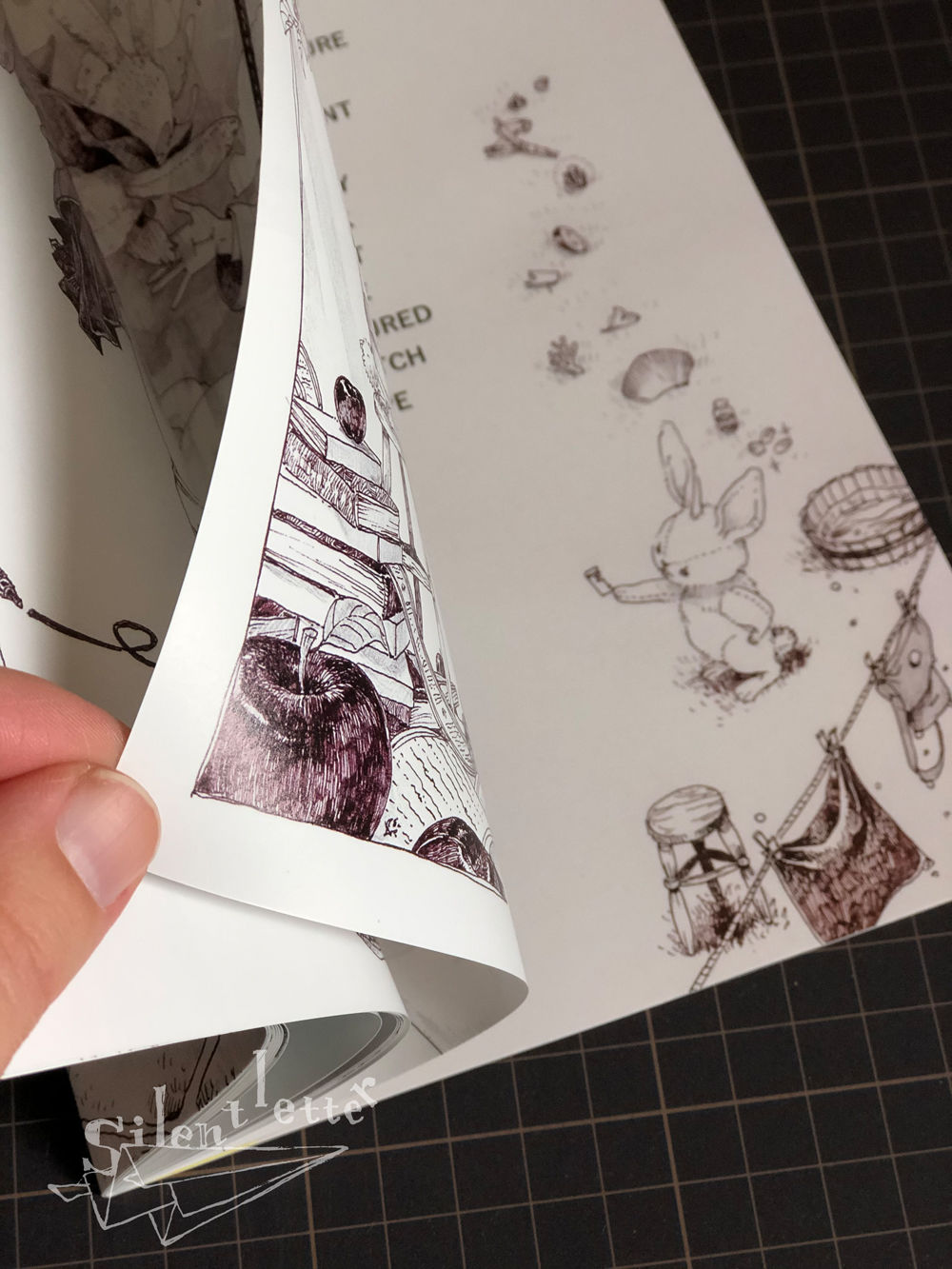 ペン画集】 drawing 2 | silent letter