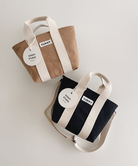 Canvas Tote Bag /Black/size mini 予約分