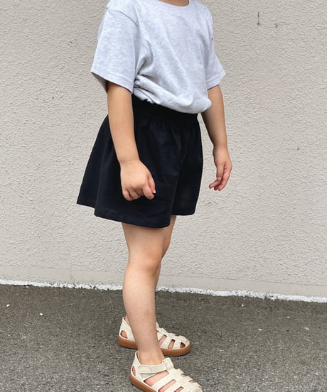 Olivia Linen Cotton Shorts/Black